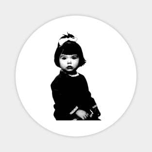 Young Bjork Vintage Magnet